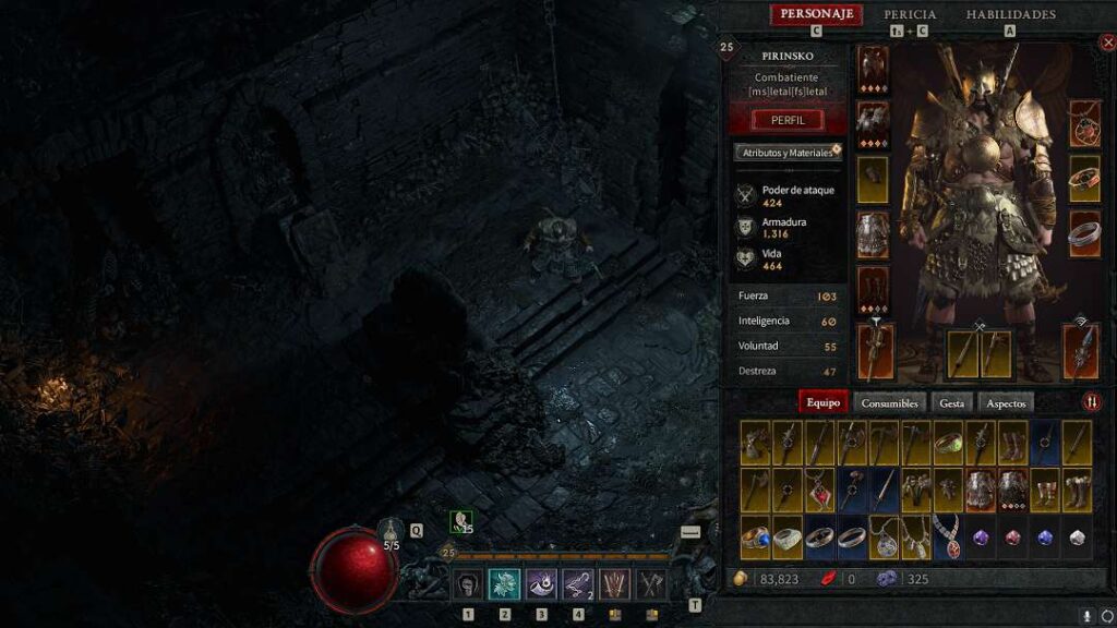 Diablo IV Inventory