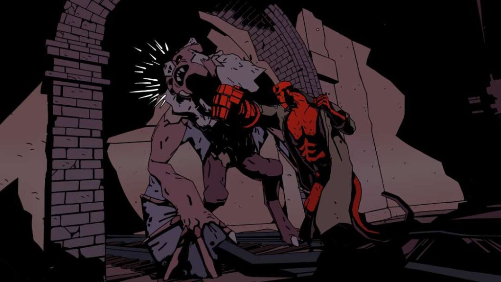 Hellboy: Web of Wyrd big punch