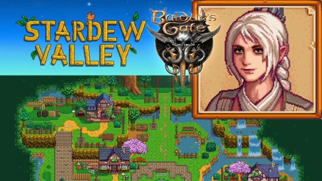Baldur's Village: Baldur's Gate 3 Mod Stardew Valley