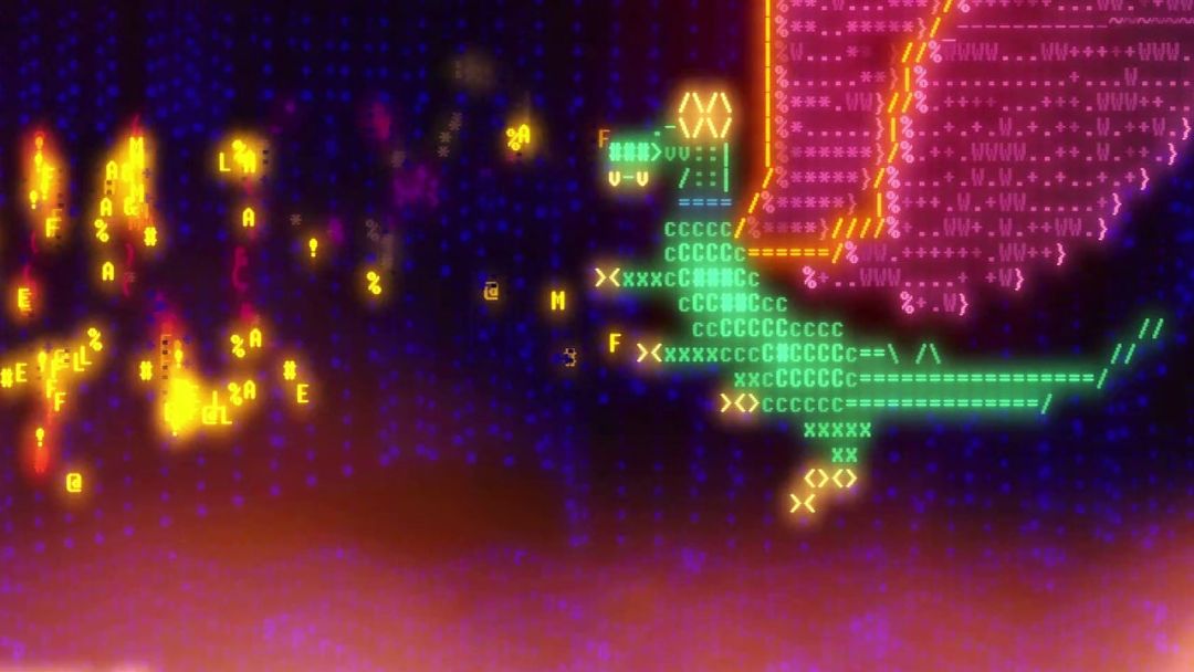 Effulgence RPG es un título construido en código ASCII, tan experimental como encantador