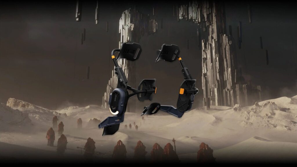 Death Stranding 2 Exoesqueleto