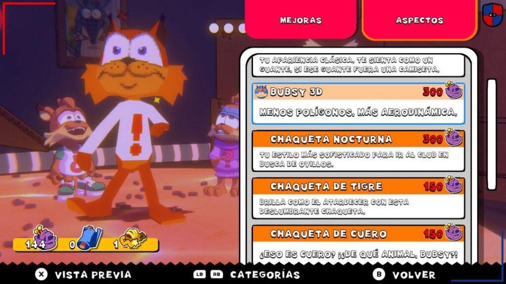 Bubsy 4D Análisis